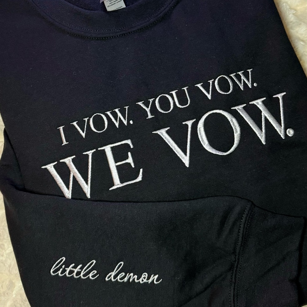 Custom Embroidered Sweatshirt